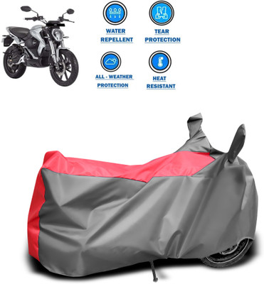 CODOKI Two Wheeler Cover for Revolt(RV 300, Grey)