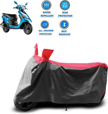 PAGORA Two Wheeler Cover for TVS(Scooty Zest 110, Grey)