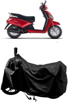 SUGASHRI Waterproof Two Wheeler Cover for Mahindra(Gusto 125, Black)