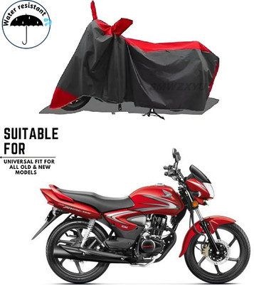 smwzxyu Waterproof Two Wheeler Cover for Honda(Red, Black)