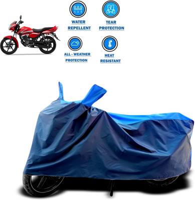 CODOKI Two Wheeler Cover for TVS(Pheonix, Blue)