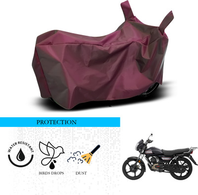 ANTHUB Waterproof Two Wheeler Cover for TVS(Radeon, Maroon)