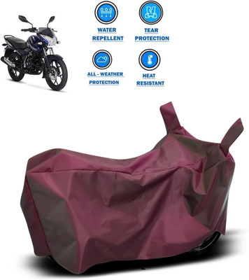 CODOKI Waterproof Two Wheeler Cover for Bajaj(Discover 150 s, Maroon)