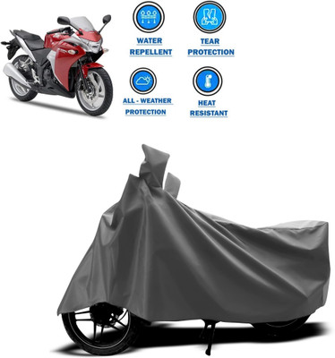 CODOKI Two Wheeler Cover for Honda(CBR 150R, Grey)