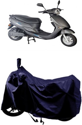 SUGASHRI Waterproof Two Wheeler Cover for Avon(E Star BS6, Blue)