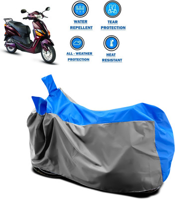 CODOKI Two Wheeler Cover for Hero(Electric Optima Plus, Grey)