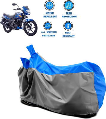 CODOKI Two Wheeler Cover for TVS(Flame, Grey)