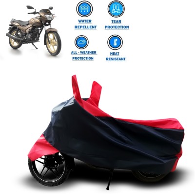 CODOKI Two Wheeler Cover for TVS(Star City, Red)