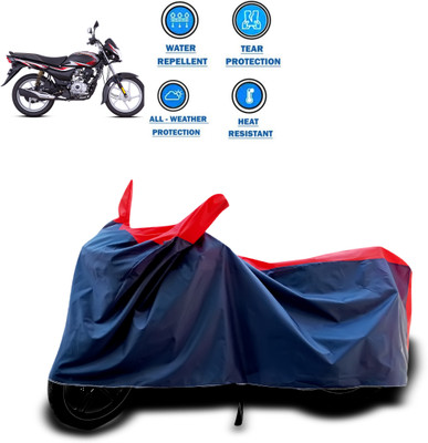 PAGORA Two Wheeler Cover for Bajaj(Platina 100 DTS-i, Red)
