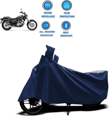 CODOKI Two Wheeler Cover for Bajaj(Eliminator, Blue)
