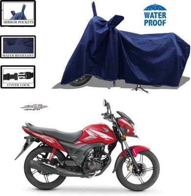 SK AUTO Waterproof Two Wheeler Cover for Honda(SP125, Blue)