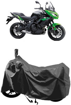 SUGASHRI Waterproof Two Wheeler Cover for Kawasaki(Versys 650 BS6, Grey)