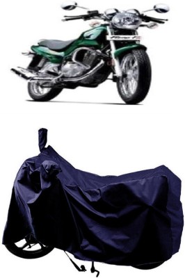 SUGASHRI Waterproof Two Wheeler Cover for TVS(Fiero FX, Blue)