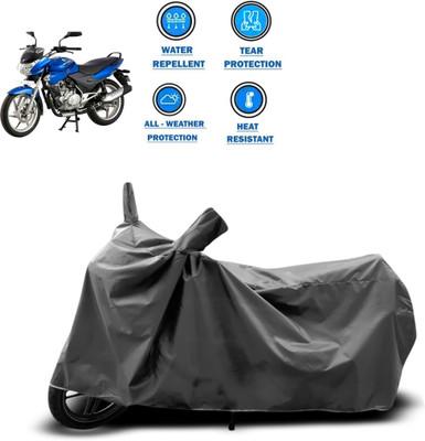 CODOKI Two Wheeler Cover for Bajaj(Discover 135, Grey)