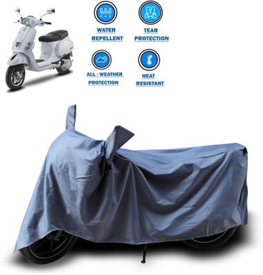 CODOKI Two Wheeler Cover for Piaggio(Vespa SXL, Grey)