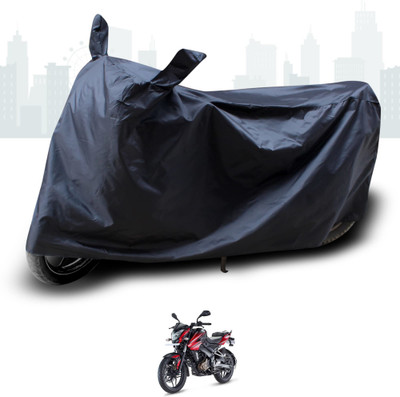 SK AUTO Two Wheeler Cover for Bajaj(Pulsar 180F, Black)