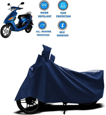 CODOKI Two Wheeler Cover for Indus(Yo Spark, Blue)