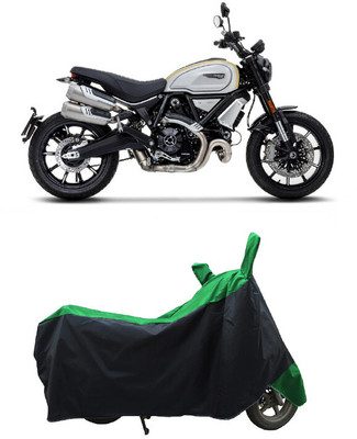 Coxtor Waterproof Two Wheeler Cover for Ducati(Scrambler 1100, Green)