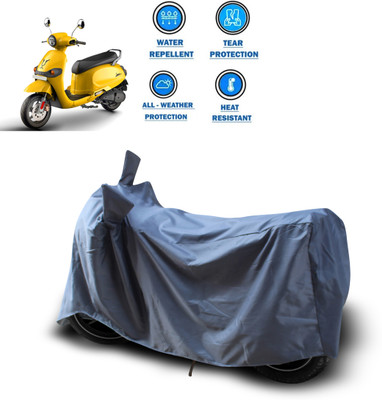 CODOKI Waterproof Two Wheeler Cover for Universal For Bike(Grey)
