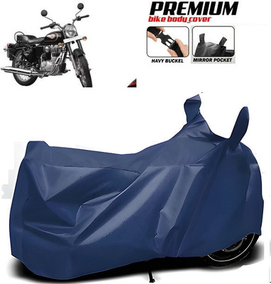SK AUTO Waterproof Two Wheeler Cover for Royal Enfield(Interceptor 650, Blue)