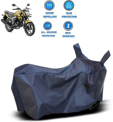CODOKI Two Wheeler Cover for Honda(CB Trigger, Blue)