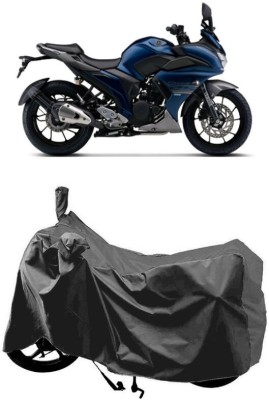 SUGASHRI Waterproof Two Wheeler Cover for Yamaha(Fazer, Grey)