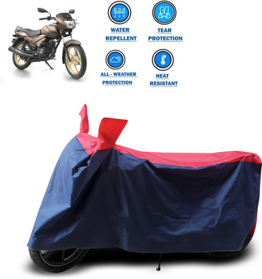 CODOKI Two Wheeler Cover for TVS(Star City, Red)