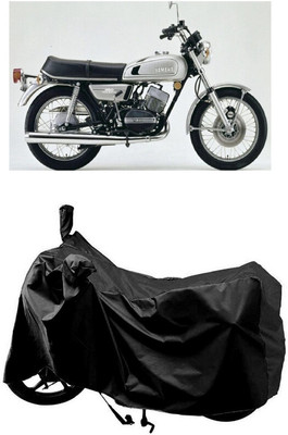 SUGASHRI Waterproof Two Wheeler Cover for Yamaha(RD 350, Black)