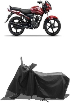 SUGASHRI Waterproof Two Wheeler Cover for TVS(Jive, Grey, Black)