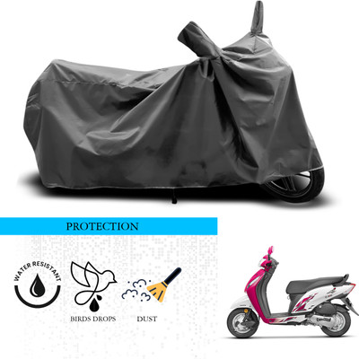 ANTHUB Waterproof Two Wheeler Cover for Honda(Activa i, Grey)