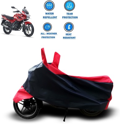 CODOKI Two Wheeler Cover for Bajaj(Discover 150 f, Red)