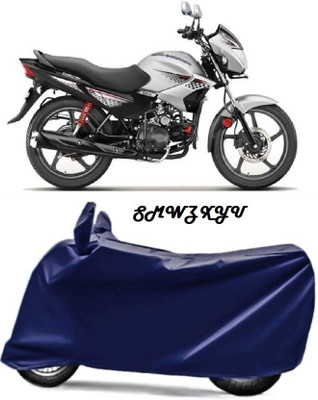 SK AUTO Two Wheeler Cover for Hero(Glamour i3s, Clear)