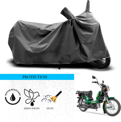 ANTHUB Waterproof Two Wheeler Cover for TVS(Heavy Duty Super XL, Grey)