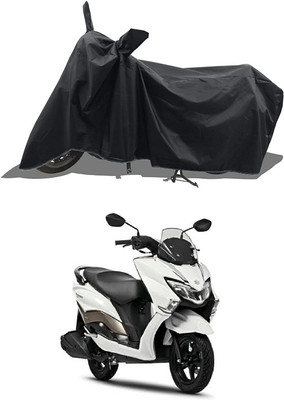 DeepShakshi AUTOMOTIVE Two Wheeler Cover for Suzuki(Burgman Street, Black)