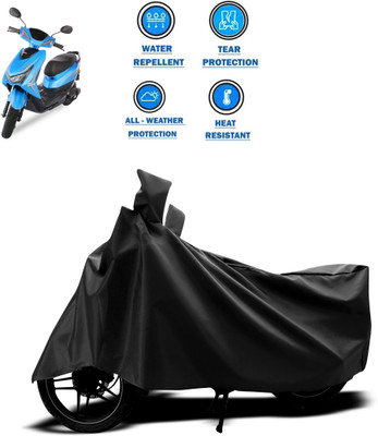 PAGORA Two Wheeler Cover for Ampere(E Lite, Black)
