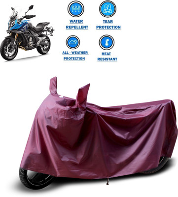 CODOKI Waterproof Two Wheeler Cover for CFMoto(650MT, Maroon)