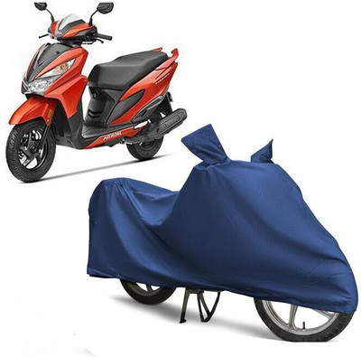 SK AUTO Two Wheeler Cover for Honda(Grazia, Blue)