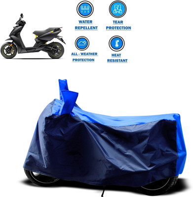 CODOKI Two Wheeler Cover for Ather(450, Blue)