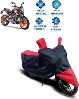 CODOKI Two Wheeler Cover for KTM(125 Duke, Red)
