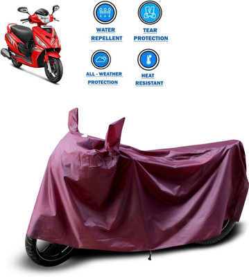 GOSHIV-car and bike accessories Waterproof Two Wheeler Cover for Hero(Maestro Edge, Maroon)
