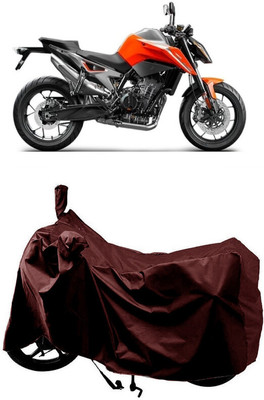 SUGASHRI Waterproof Two Wheeler Cover for KTM(790 Duke, Maroon)
