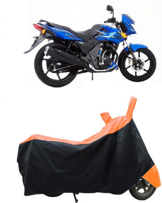 Coxtor Waterproof Two Wheeler Cover for TVS(Flame SR125, Orange)