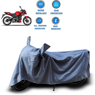 PAGORA Two Wheeler Cover for Bajaj(Grey)