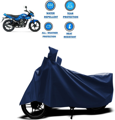 CODOKI Two Wheeler Cover for Bajaj(XCD 125cc, Blue)