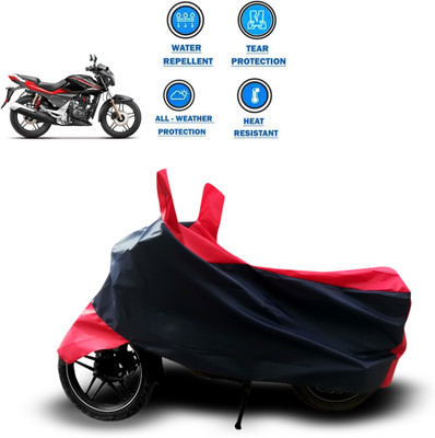 CODOKI Two Wheeler Cover for Hero(CBZ Extreme, Red)