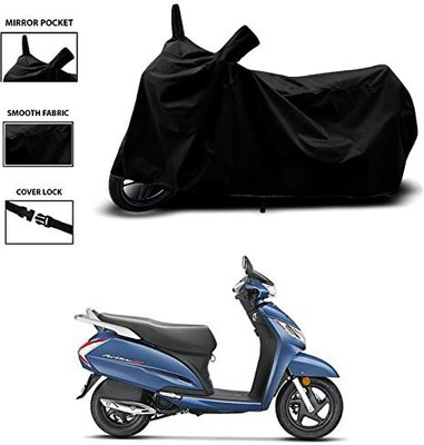 SK AUTO Two Wheeler Cover for Universal For Bike(Black)