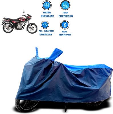 CODOKI Two Wheeler Cover for Bajaj(Discover 125 DTS-i, Blue)