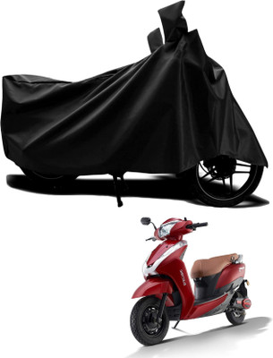 SK AUTO Two Wheeler Cover for Ampere(Magnus Pro, Black)