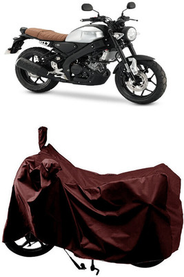 SUGASHRI Waterproof Two Wheeler Cover for Yamaha(XSR155 BS6, Maroon)