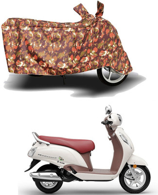 SK AUTO Two Wheeler Cover for Suzuki(Access SE, Red)